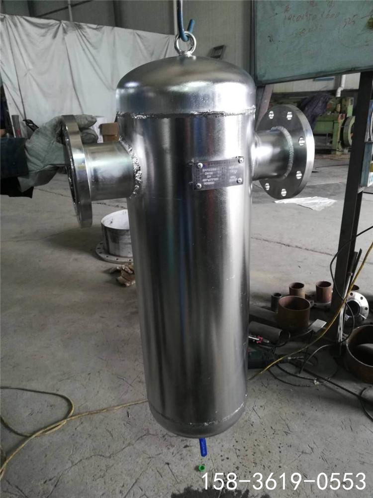 酒糟蒸汽氣水分離器，流量每小時(shí)30000立方，口徑DN800